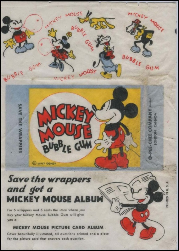V303 O-Pee-Chee Mickey Mouse